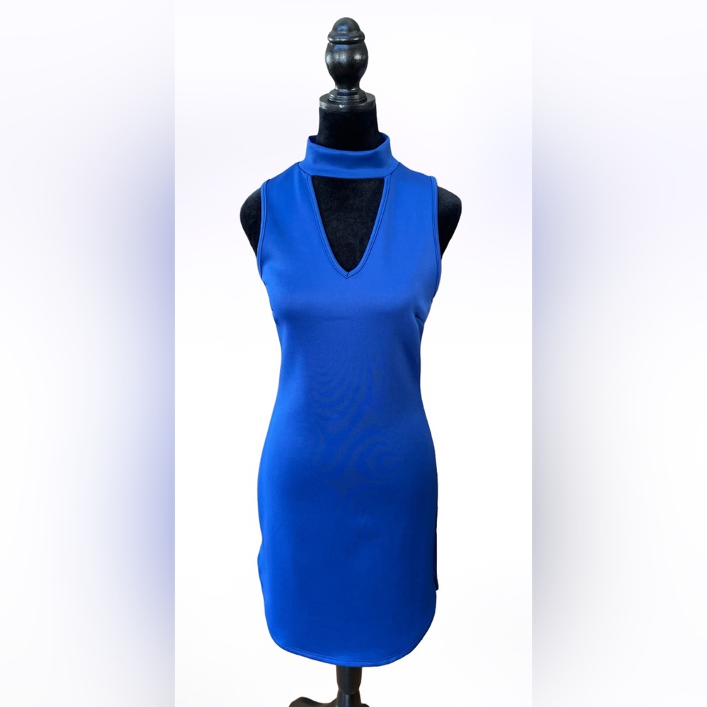 HYPE: Cobalt Blue Bodycon Dress